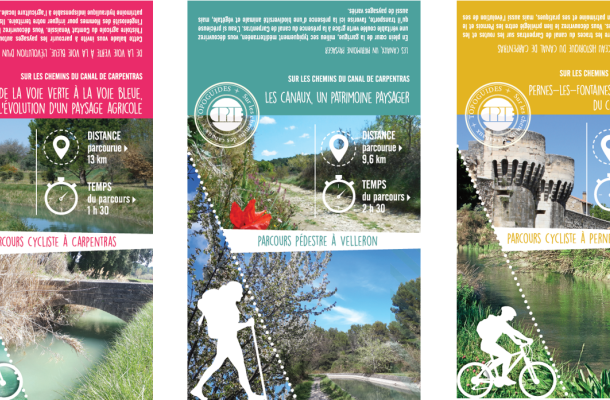 Découvrir le canal à pied et à vélo