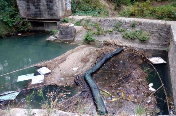 Le canal face à une pollution aux hydrocarbures
